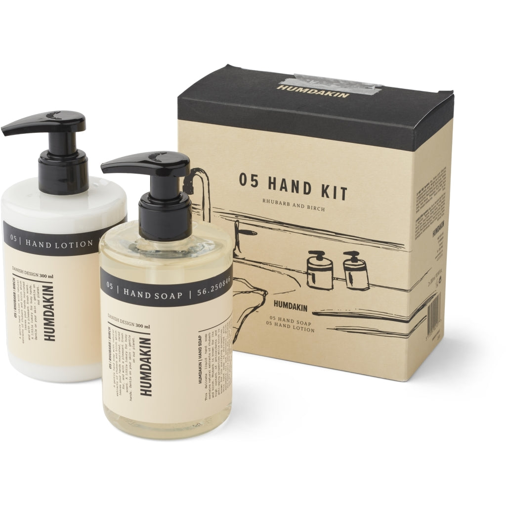 HUMDAKIN 05 Håndplejesæt - Rabarber & Birk Hand Care 00 Neutral/No color